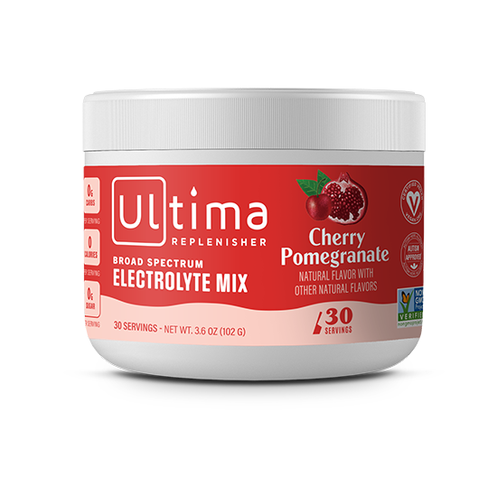 Cherry Pomegranate Electrolyte Hydration Powder - 30 Serving Canister