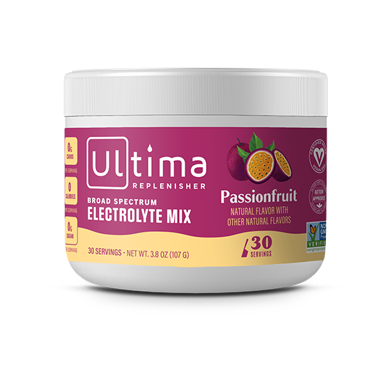 Passionfruit Electrolyte Hydration Powder - 30 Serving Canister