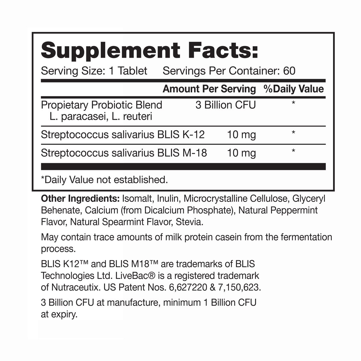 ENT Probiotic Protocol