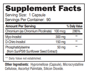 DCI Metabolic Support - New Formula (No Lithium)