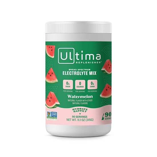 Watermelon Electrolyte Hydration Powder - 90 Serving Canister (Office Stock)